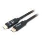Cable EQUIP USB-C/M a USB-C/M 2m Negro (128347)