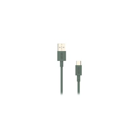 Cable NUBBEH Elisium USB-A/USB-C 1m Verde (NBTCABLACG1)
