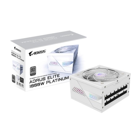 Fuente GIGABYTE AORUS ELITE 1000W (GP-AE1000PM PG5 ICE)