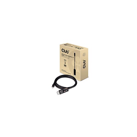 Cable Club 3D USB-C/M a DP/M 1.8m Negro (CAC-1557)