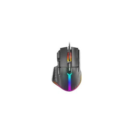 Ratón Mars Gaming Óptico RGB USB 12800dpi Negro (MMXT)