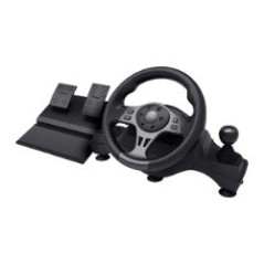 Volante+Pedales Trust GXT 289 Movi USB-A Negro (25122)