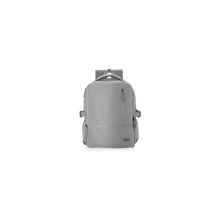 Mochila AISENS 15.6" Impermeable Gris (ASBG-BP087-GR)