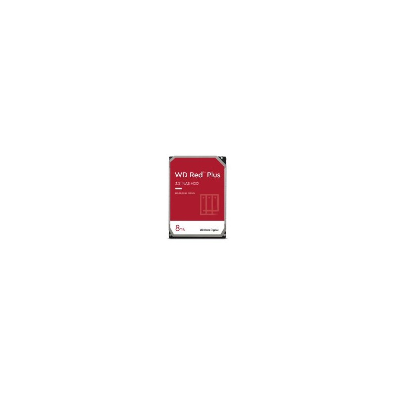 Disco WD Red Plus 3.5" 8Tb SATA3 256Mb (WD80EFPX)