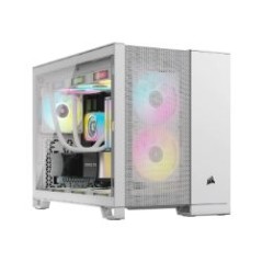 Caja Corsair 2500D Airflow mATX Blanca (CC-9011264-WW)