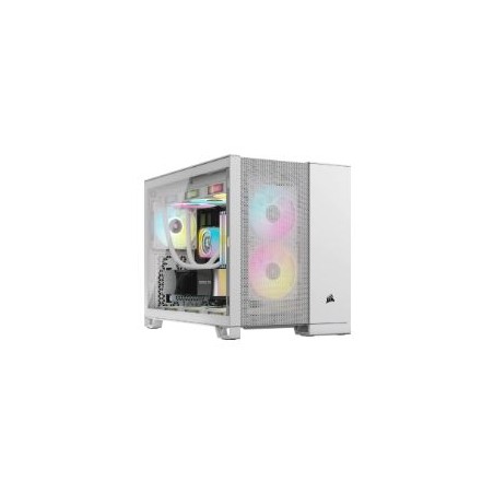 Caja Corsair 2500D Airflow mATX Blanca (CC-9011264-WW)