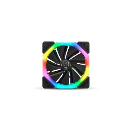 Ventilador NOX DFAN 120mm RGB Negro (NXHUMMERDFAN)