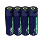 Pilas Recargables Trust AA Azul 4 Unidades (25631)
