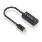 Cable AISENS Mini DP/M a HDMI/H 15cm Negro (A125-0904)
