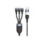 Cable CONCEPTRONIC USB-C/H 3en1 1.5m Negro (ETTA06B15)