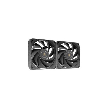 Ventilador Mars Gaming PWM 120mm Negro Kit 2 (MFNCLX2)