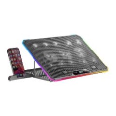 Base Refrigeración Mars Gaming 17" ARGB Negra (MNBC13)