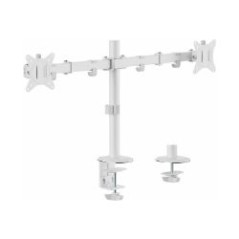 Soporte Mesa EQUIP 17-32" 2 Pantallas Blanco (EQ650167)