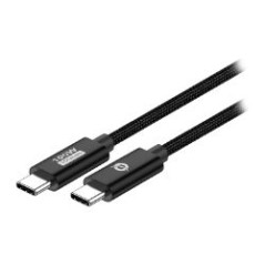Cable CONCEPTRONIC USB-C M/M 100W 2m Negro (ETTA02B20)