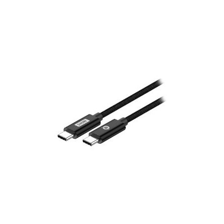 Cable CONCEPTRONIC USB-C M/M 240W 2m Negro (ETTA03B20)