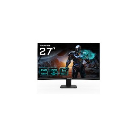 Monitor Gaming GIGABYTE 27" GS27FC VA FHD Curvo Negro