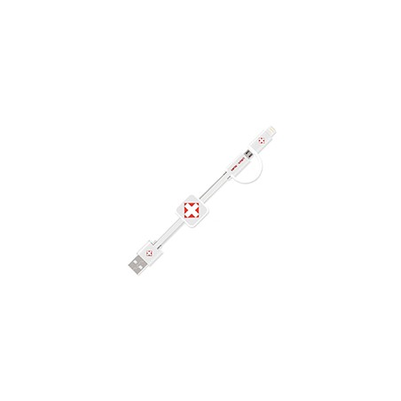Cable Usb SWISS GO iOS/mUsb-Usb Blanco 1m (SWI503002)