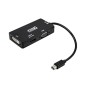 Nanocable Mini DP/M a VGA/DVI/HDMI/H (10.16.3302-BK)