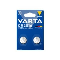 Pilas Varta Lithium Coin CR2016 Blister 2 (6016101402)