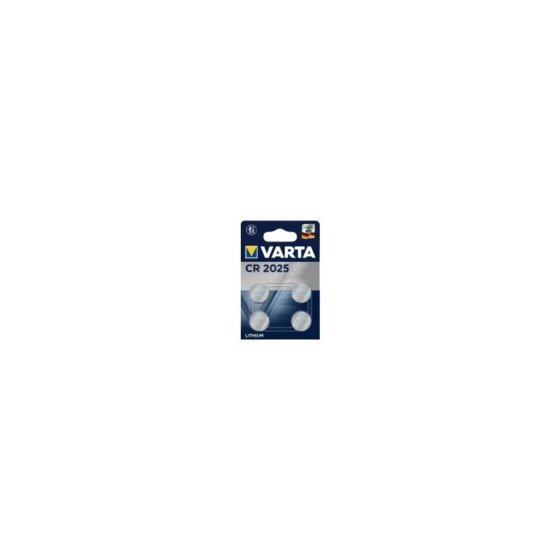 Pilas Varta Lithium Coin CR2025 Blister 4 (6025101404) Pilas Varta Lithium Coin CR2025 Blister 4 (6025101404)