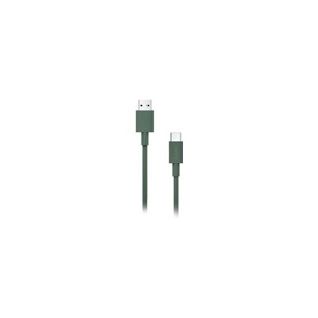 Cable NUBBEH Borelais USB-A/USB-C 1.5m Verde(NBCABLACG)