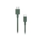 Cable NUBBEH Borelais USB-A/USB-C 1.5m Verde(NBCABLACG)