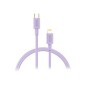 Cable NUBBEH USB-C/Lightning 1m 2A Lila (NBTCABLCLP1)