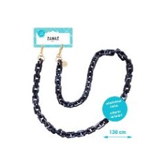 Cadena ZANAÉ Cosy Capuccino Espresso 130cm Negro(18319)