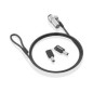 Cable Seguridad AISENS con llave 1.5m (ASLK-D45K06-BK) Cable Seguridad AISENS con llave 1.5m (ASLK-D45K06-BK)