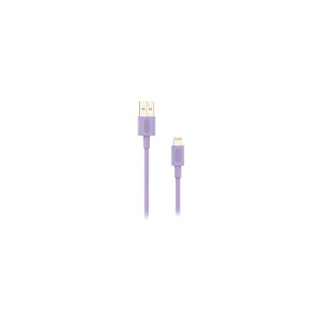 Cable NUBBEH USB-A/Lightning 1m 2A Lila (NBTCABLALP1)