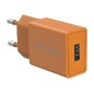 Cargador Pared NUBBEH USB-A 10W Naranja(NBWALLCHUSBO10)