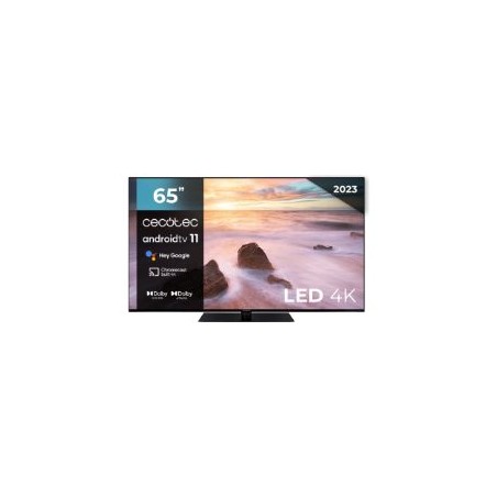 TV CECOTEC ALU20065Z 65" 4K UHD Smart TV Negro (02602)