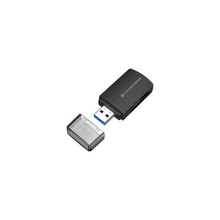 Lector Tarjetas CONCEPTRONIC USB-A 3.0 Negro (BIAN06B)