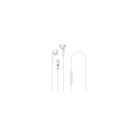 Auriculares CELLY USB-C Blancos (UP1100TYPECWH)