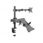 Soporte Mesa EQUIP 13"-32" Gira/Inclina 8Kg (EQ650119) Soporte Mesa EQUIP 13"-32" Gira/Inclina 8Kg (EQ650119)