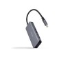 Hub Nanocable USB-C a 4xUSB-C 3.0 Gris (10.16.4504)