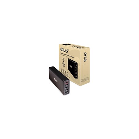 Cargador Pared Club 3D 111W 4xUSB-A 1xUSB-C (CAC-1903)