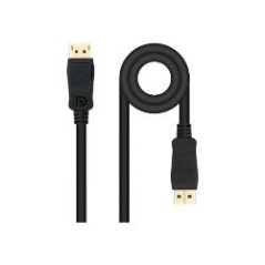 Nanocable DP 1.4/M a DP/M 2m Negro (10.15.2602)