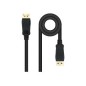 Nanocable DP 1.4/M a DP/M 2m Negro (10.15.2602)