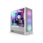 Caja NZXT H5 Flow RGB ATX EATX Blanca (CC-H52FW-R1)