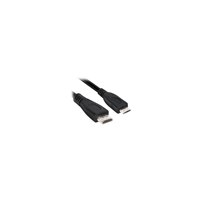 Cable Club 3D HDMI C/M a HDMI A/M 1m Negro (CAC-1350)