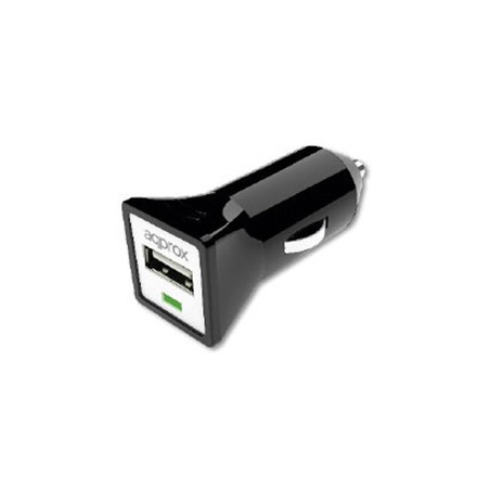 Cargador de Coche Approx USB 5V 1A Negro (APPUSBCARB)