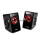 Altavoces Mars Gaming 2.0 10W USB 3.5mm Negros (MS1)