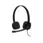 Auric+Micro LOGITECH H151 3.5mm Negros (981-000589) Auric+Micro LOGITECH H151 3.5mm Negros (981-000589)