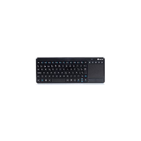 Teclado NGS Wireless 2.4GHz RF Negro (TV WARRIOR)