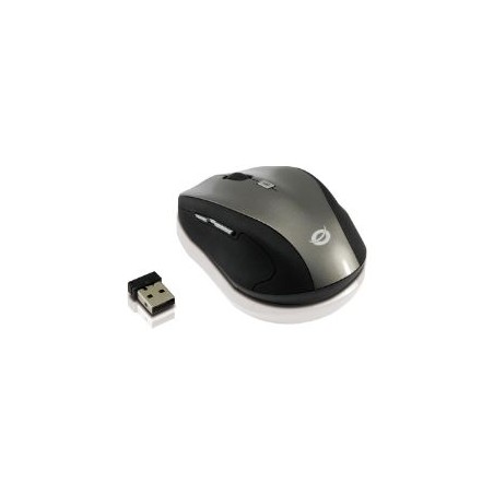 Ratón CONCEPTRONIC Óptico RF 1600dpi Gris (CLLM5BTRVWL)