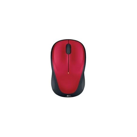 Ratón LOGITECH M235 Wireless Notebook Rojo (910-002496)
