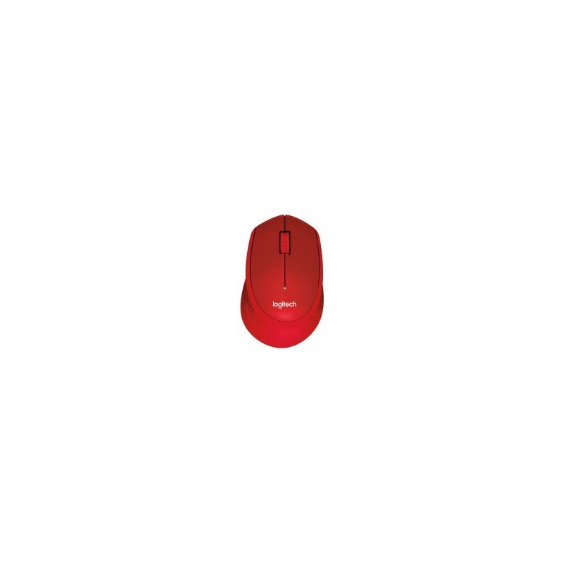 Ratón LOGITECH M330 Silent RF 1000dpi Rojo (910-004911)
