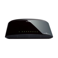 Switch D-Link 8xRJ45 10/100 Negro (DES-1008D)