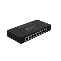 Switch LevelOne 8xRJ45 GbE Negro (GEU-0822)